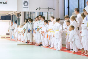 Fotografija iz delavnice Erasmus+ Be Judo Zen, Judo klub Sankaku Ljubljana, 10. oktober 2025.