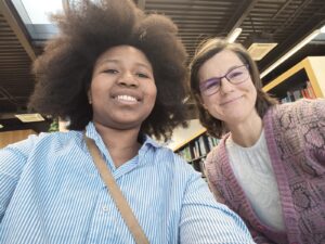 Bouchra & Viktorija v Klubu Sankaku Ljubljana.